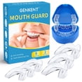 thumbnail image 1 of GENKENT Mouth Guard for Clenching Teeth at Night, 2 Size Moldable Dental Guard for Teeth Grinding for Adults & Kids, 8 Pcs, 1 of 6