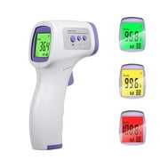GENKENT No-Touch Digital Infrared Forehead Thermometer for Adults Kids, Touchless Thermometer Quiet Feedback for Home Use