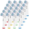 thumbnail image 1 of GENKENT Replacement Toothbrush Heads Compatible with Oral B Braun 20Pcs Sensitive Gum Care Electric Toothbrush Heads Ultra Soft Brush Heads Refill for Oral B 7000/Pro 1000/9600/500/3000, 1 of 9