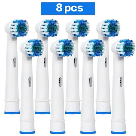 Genkent Replacement Toothbrush Heads for Braun Oral-b (8 Pcs)