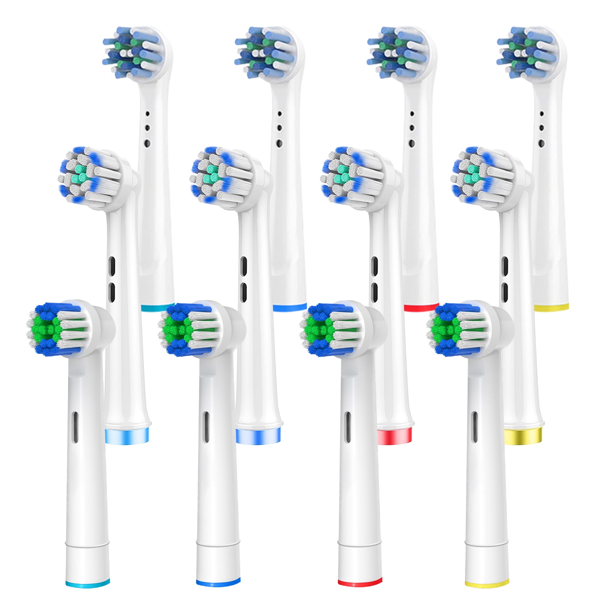 GENKENT Replacement Toothbrush Heads for Oral-B, 12 Pack 3 Types Precision Brush Heads Refill Compatible Oral B Braun Electric Toothbrush