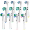 thumbnail image 1 of GENKENT Replacement Toothbrush Heads for Oral-B, 12 Pack 3 Types Precision Brush Heads Refill Compatible Oral B Braun Electric Toothbrush, 1 of 7