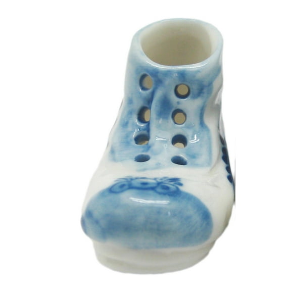 "GENL Miniatures Delft Blue Shoe | 0.25"" "