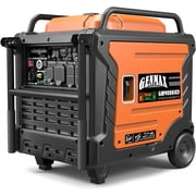 Genmax Dual Fuel Inverter Generator, 9000W Ultra Quiet Portable Power Unit, Remote & Electric Start, Parallel Ready, Epa Certified Emergency Home Backup Generator Model GM9000iED
