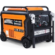 GENMAX GM9000iET 9000W Tri-Fuel Portable Inverter Generator, Bluetooth, Remote & Electric Start, 2-Wire Auto Start, Home Backup Power, EPA Compliant