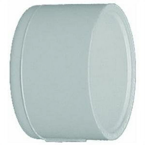 GENOVA 300 Series 30157 Pipe Cap 3/4 in Slip Joint White
