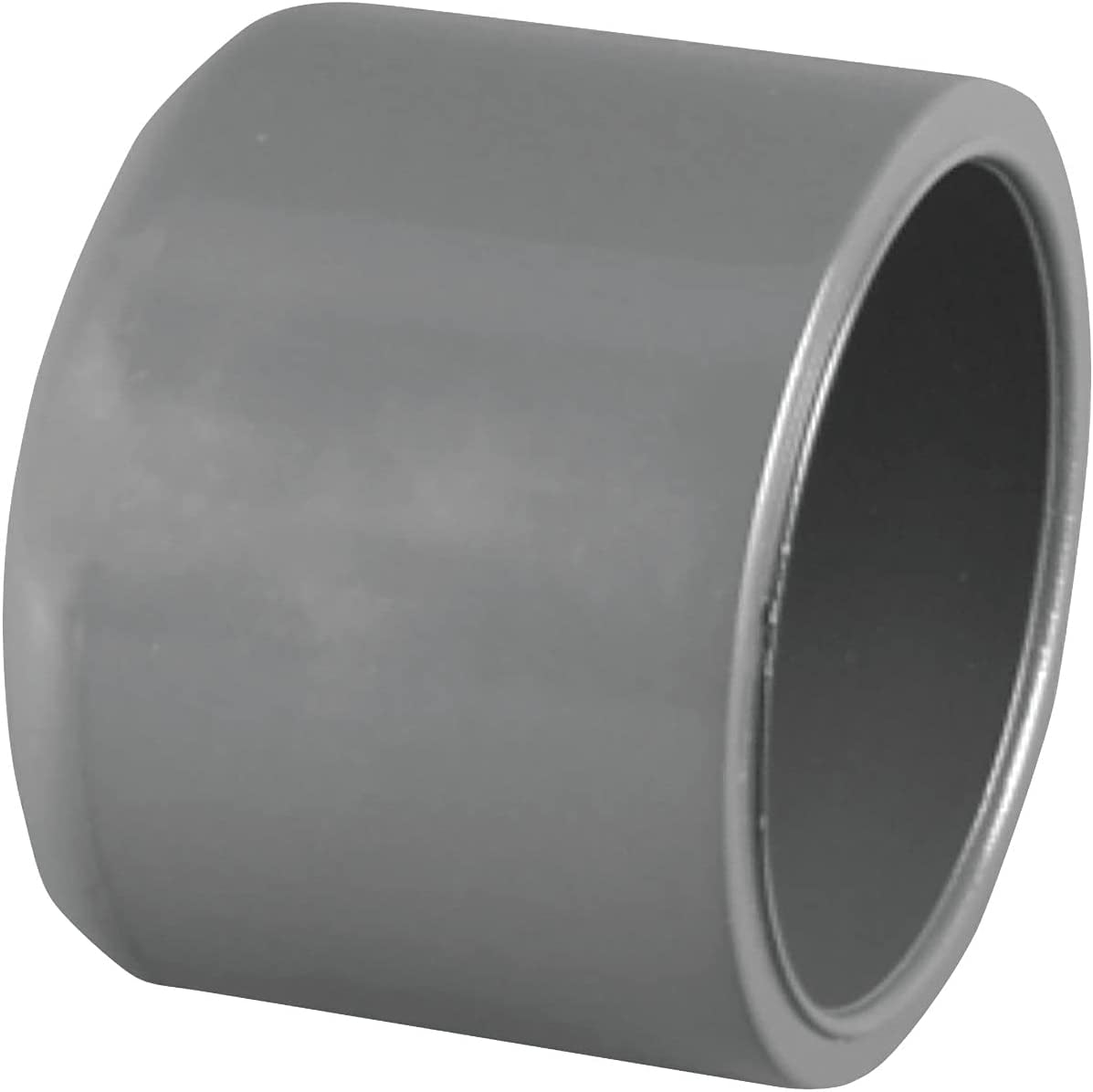 Genova Products Pipe Cap 300 Series Slip Joint - 1 in, Gray - Walmart.com