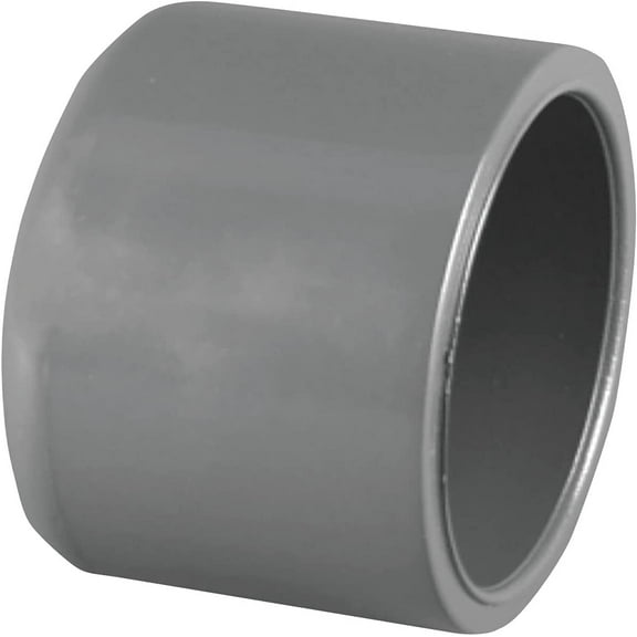 Genova Products Pipe Cap 300 Series Slip Joint - 1 in, Gray