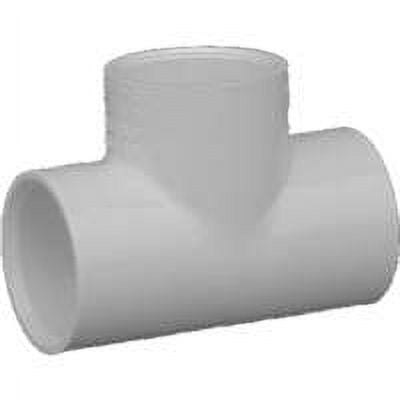 Genova Products 351414 Plastic Insert Tee Fitting - 1 1/4 Inch Size