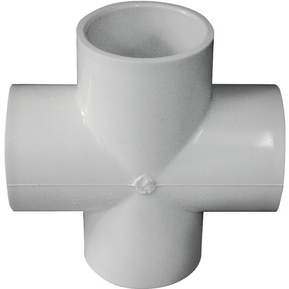 GENOVA 300 Series 34415 Pipe Cross 1-1/2 in Slip Joint 1-1/2 in Slip Joint 1-1/2 in Slip Joint 1-1/2 in Slip Joint