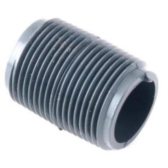 GENOVA 300 Series 384001R Pipe Nipple 3/4 in MIP Gray