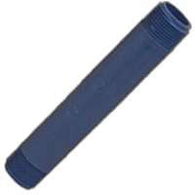 GENOVA 300 Series 388120D Pipe Nipple, 2 in MIP, 12 in L, Gray 12 Pack