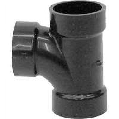 GENOVA 800 Series 81130 Sanitary Tee, 3 in Hub Run Connection, 3 in Hub Branch Connection