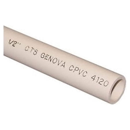 GENOVA PRODUCTS 500052 1/2x2 CPVC Water Pipe