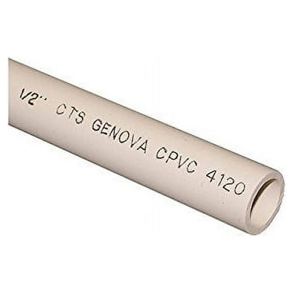 GENOVA PRODUCTS 50025 1/2x5 CPVC Water Pipe