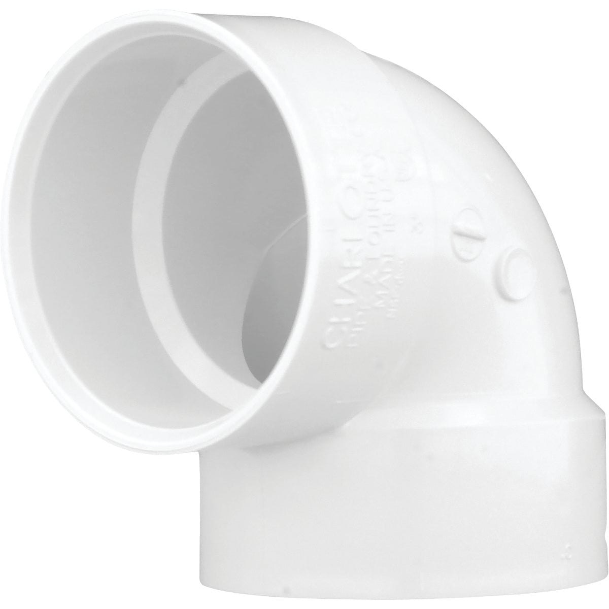 Genova Products Vent 90 Degree Elbow - 3 In - Pack of 8 — Residential Use, Standard Application