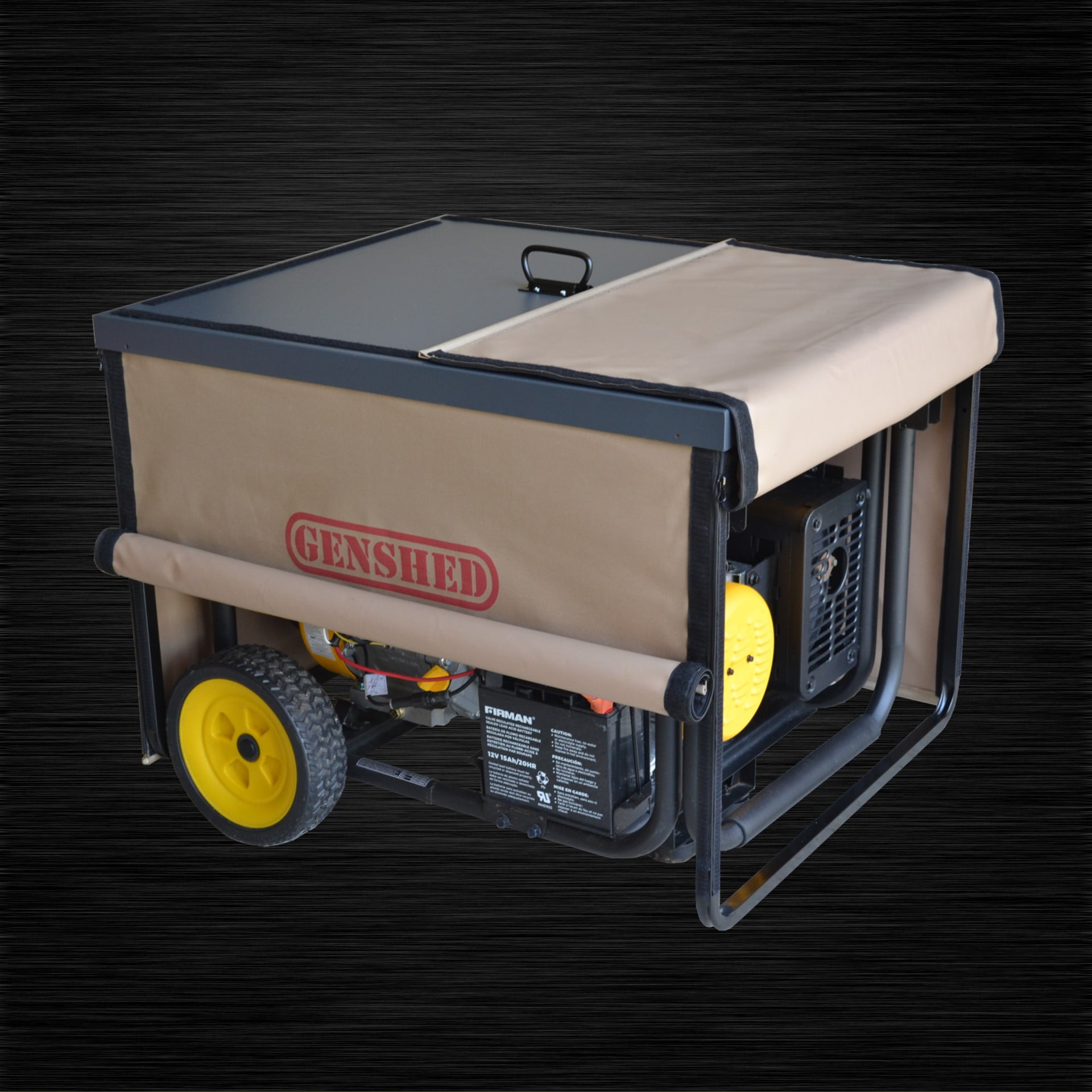 GENSHED Generator Shed Generator covers while running & Generator