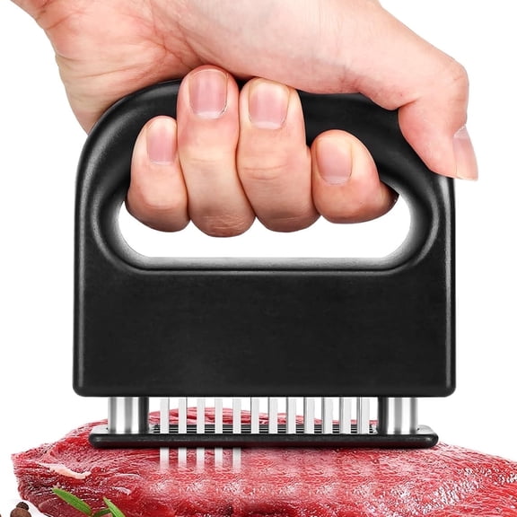 GENSIMEI Meat Tenderizer, 48 Stainless Steel Sharp Needle Blade, Cooking Tool for Tenderizing Beef,Turkey,Chicken,Steak,Pork,Fish