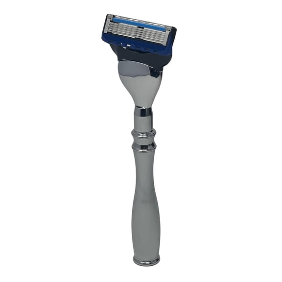 GENTS 5 Blade Compatible Chrome Steel Shaving Razor