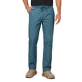 thumbnail image 1 of GENTS BLISS Men Dress Pants Elastic Waist Drawstring Cotton Pants for Men Summer Chino Men Pants with Pocket, 1 of 12