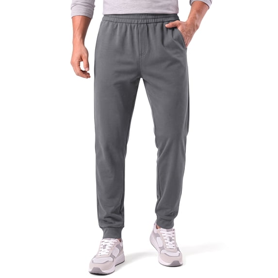 GENTS BLISS Jogger Lightweight Men Sweatpants Casual Fleece Sweatpants for Men Elastic Drawstring Pants with Pocket