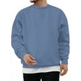 thumbnail image 1 of GENTS BLISS Crew Neck Men Sweatshirts Fleece Long Sleeve Shirts for Men Casual Pullover Sweatshirts for Men, 1 of 5