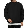 thumbnail image 1 of GENTS BLISS Crew Neck Men Sweatshirts Fleece Long Sleeve Shirts for Men Casual Pullover Sweatshirts for Men, 1 of 5