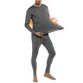 thumbnail image 1 of GENTS BLISS Men Thermal Underwear Fleece Lined Thermals Tops and Bottom Sets Base Underwear for Men, 1 of 12