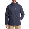thumbnail image 1 of GENTS BLISS Mens Rain Jackets Lightweight Waterproof Breathable Jackets for Men with Hood Windproof Outdoor Men Raincoat for Hiking Cycling Travel, 1 of 8