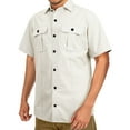 thumbnail image 1 of GENTS BLISS Short Sleeve Men Shirts Hiking Button Down Shirts for Men Quick Dry Fishing Men Shirts with Pocket, 1 of 7