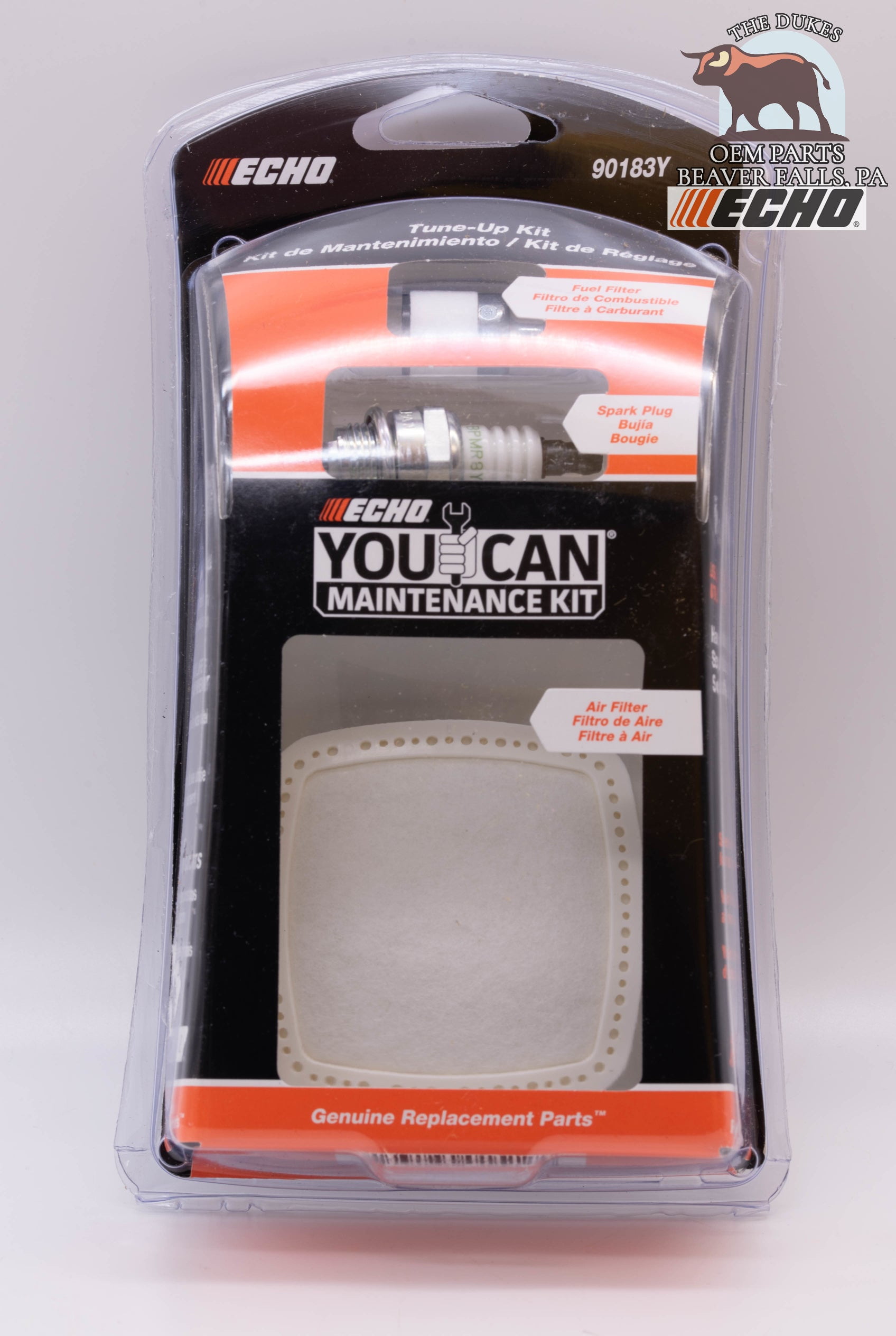 GENUINE ECHO AIR, FUEL FILTER AND SPARK PLUG TUNE UP KIT FITS PB2520