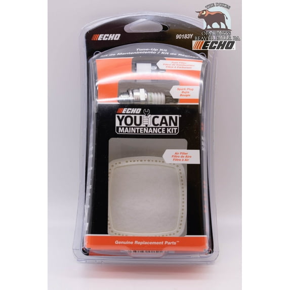 GENUINE ECHO AIR, FUEL FILTER AND SPARK PLUG TUNE UP KIT FITS PB-2520 90183Y