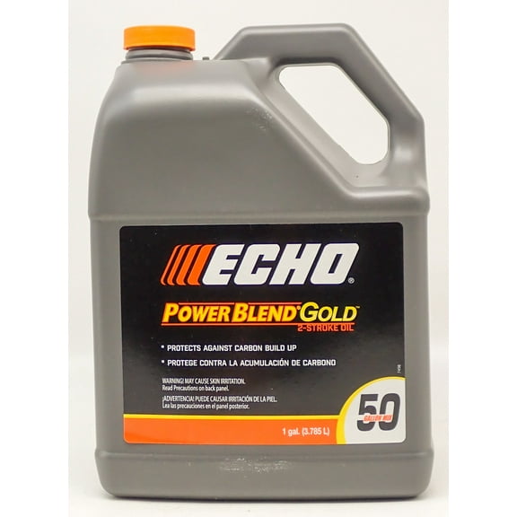GENUINE ECHO POWER BLEND 2 STROKE OIL 1 GALLON BOTTLE 128OZ MAKES 50 GALLONS