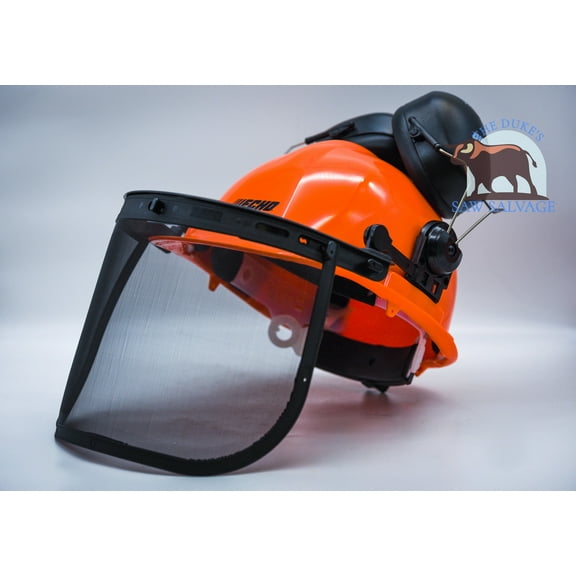 GENUINE ECHO SAFETY HELMET HARD HAT WITH HEARING PROTECTION 99988801500