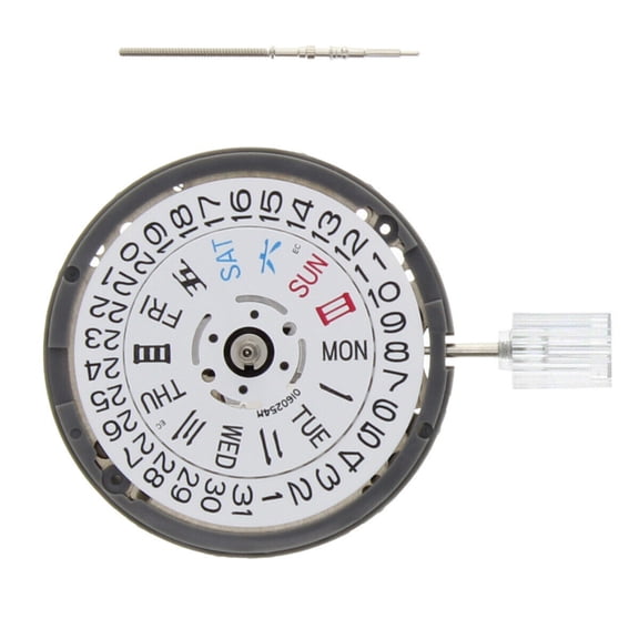 GENUINE FOR SEIKO (SII) NH36 NH36A MOVEMENT AUTOMATIC DAY DATE 3 WHITE DATE NEW