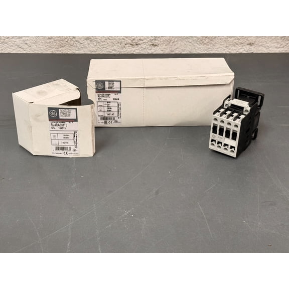 GENUINE GE Auxiliary Relay 20A, 4P, 110/120VAC Coil, Contactor # RL4RA031TJ