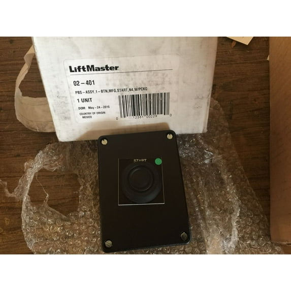 GENUINE, LIFTMASTER 1 Button START, Interior Surface Mount Control Station