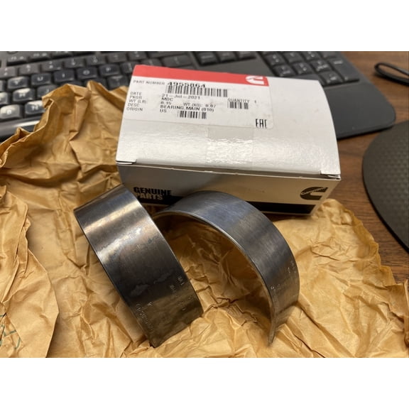 GENUINE OEM Cummins Main Bearing Thrust, .010, 4955864 **FREE SHIPPING**