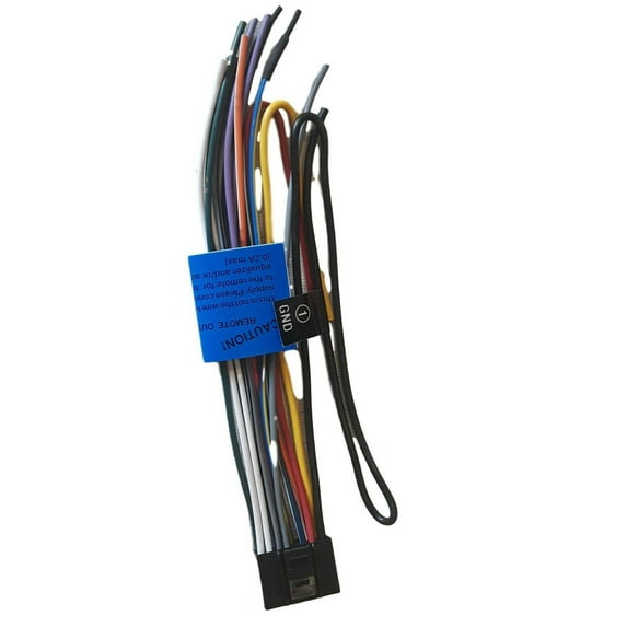 GENUINE Wire Harness for JVC KD-R840BT KD-S48 KD-S88BT KD-X250BT KD-X50BT KD-X80BT KW-HDR81BT KD-R860BT