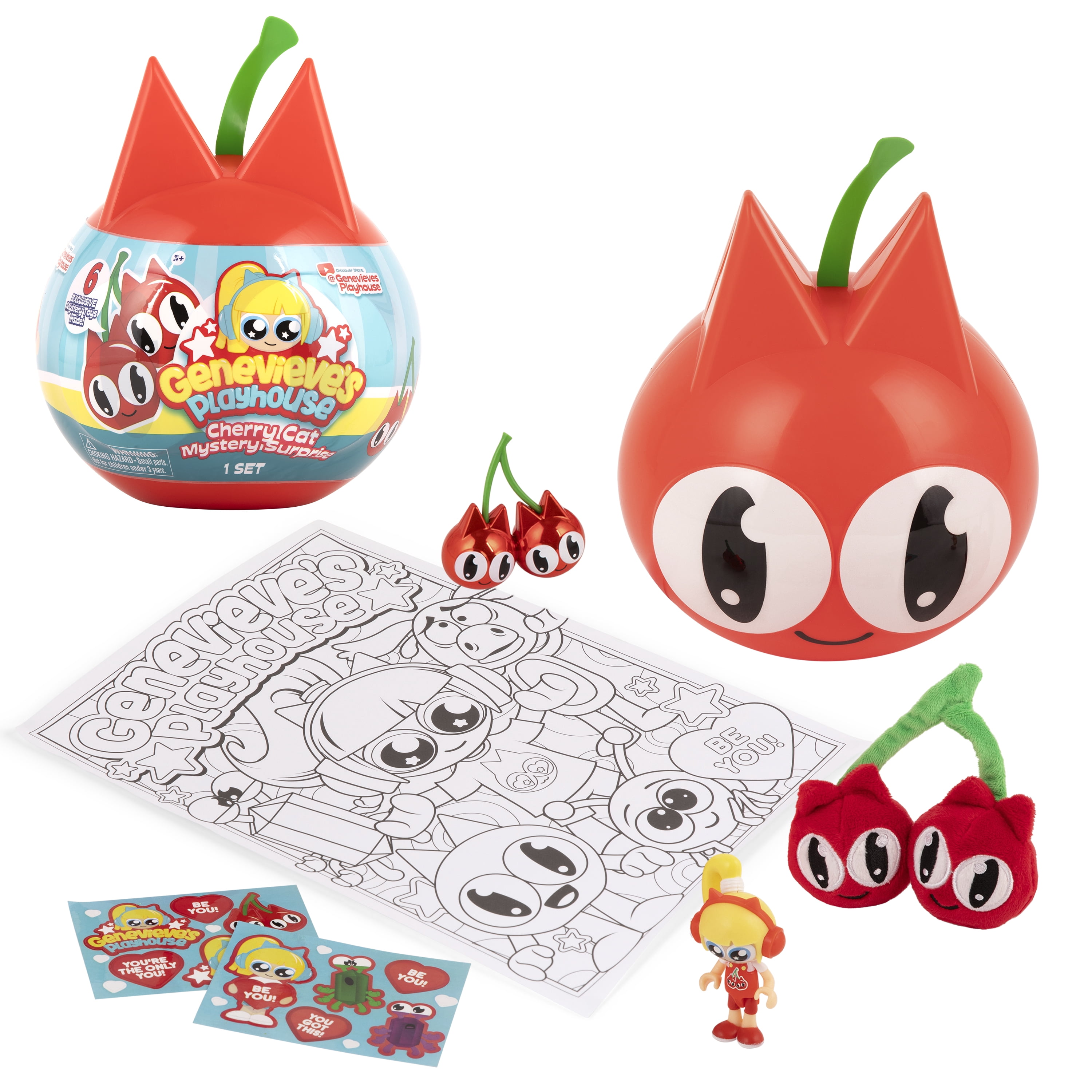 Genevieves Playhouse Cherry Cat Mystery Surprise, Official B