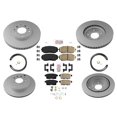 thumbnail image 1 of GEO Coated F & R Disc Brake Rotors Ceramic Brake Pads for Mazda CX-7 CX7 07-12, 1 of 13