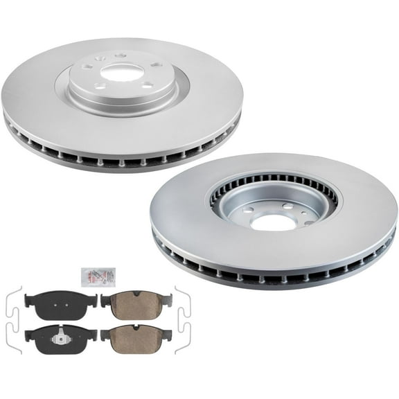 GEO Coated Front Disc Brake Rotors Disc Brake Pads For Volvo S60 V60 XC40 19-21