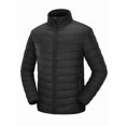 thumbnail image 1 of GEO-THERM Men's Lightweight Puffer Jackets Winter Warm Windproof Quilted Insulated Coat for Snow Ski Travel, 1 of 7