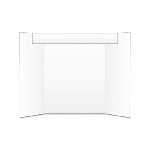 GEO27367 24 x 36 in. Too Cool TriFold Poster Board, White