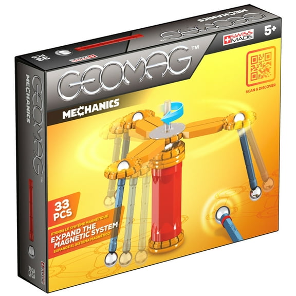 GEOMAG Mechanics 33 Piece Construction Set