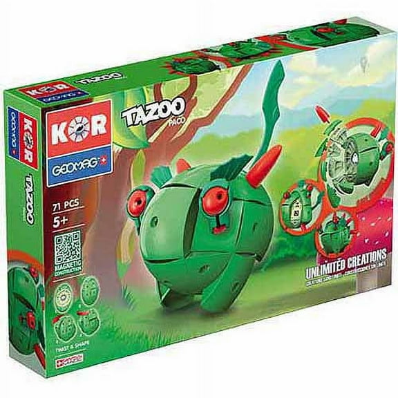 GEOMAG TAZOO Paco 71 Piece Construction Set
