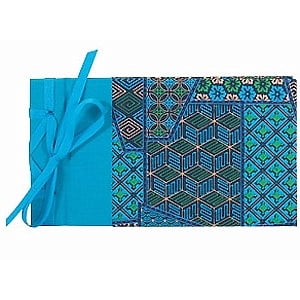 GEOMETRICS RIBBON-BOUND BRAGBOOK by Lineco - 4x6