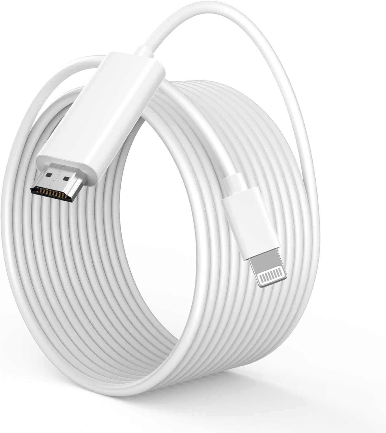 GEONAV Lightning to HDMI Adapter for iPhone to TV, Lightning