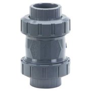 GEORG FISCHER 161562102 1/2" Threaded Socket PVC/EPDM Spring Check Valve