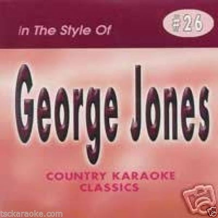 GEORGE JONES Country Karaoke CDG 15
